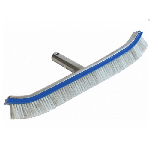 PoolStyle PS025 Classic Series – 18" Metal Back Wall Brush