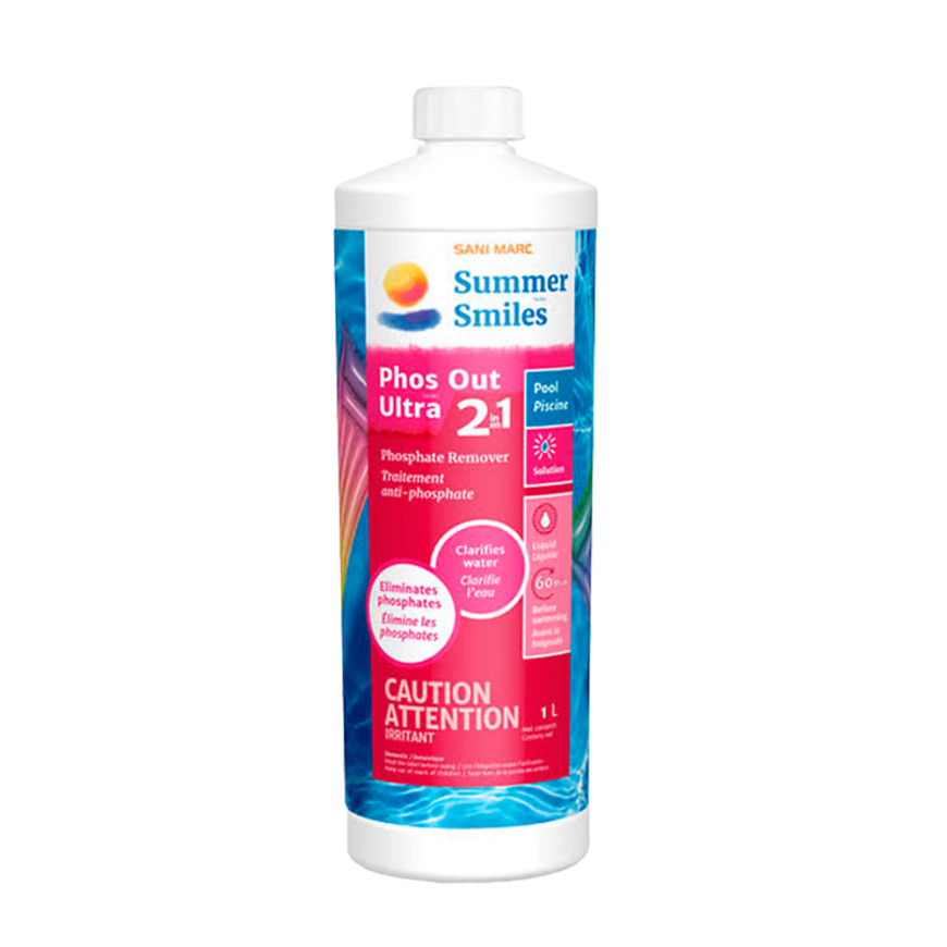 Summer Smiles Phos Out Ultra – 2-in-1 Pool Care Solution