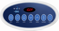 1-628-MS 3" x 6" Oval Control Panel – MMD/CTI 7-Button Potted Keypad