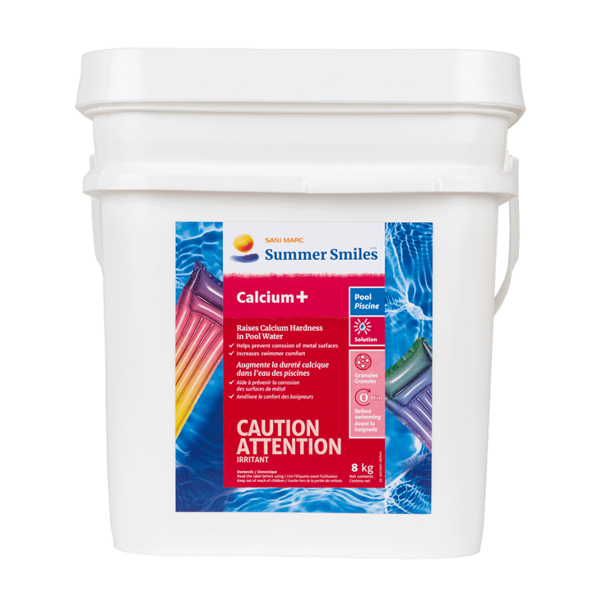 Summer Smiles Calcium + – Calcium Hardness Increaser for Pools (8 kg)