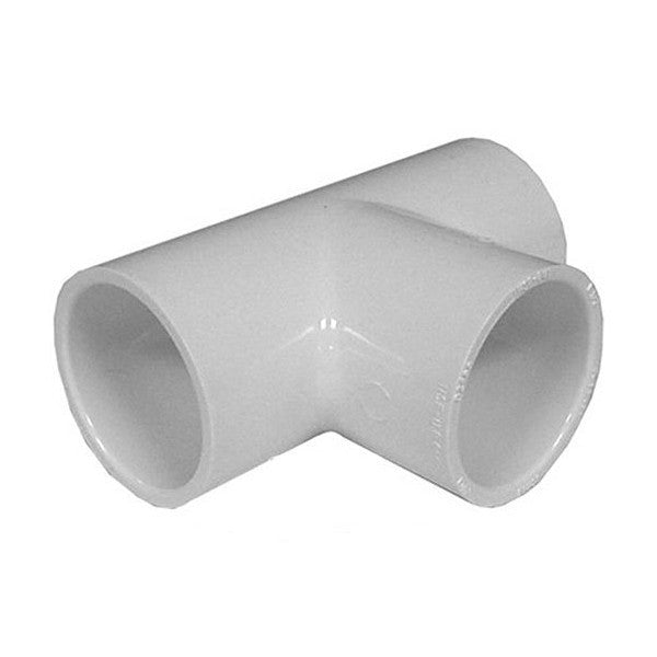 1" Slip PVC Tee – Three-Way Socket Plumbing Fitting