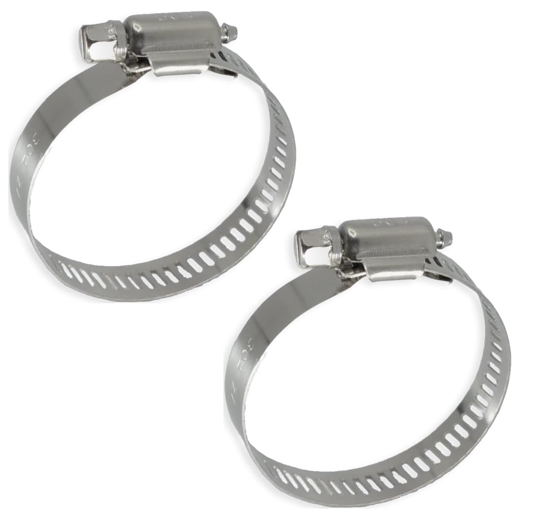 3/8" Stainless Steel Clamps for Clear Spa Tubing