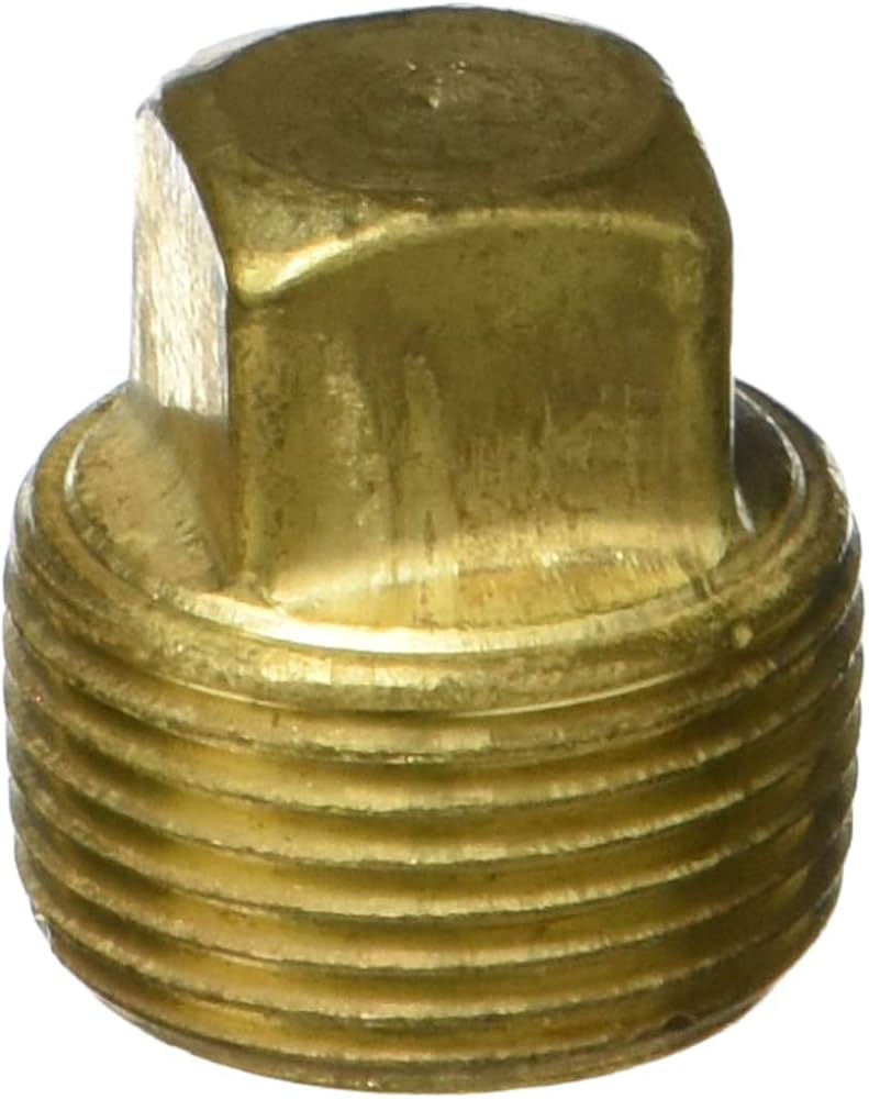 1/4" MPT Brass Drain Plug – Pool & Spa Equipment Replacement