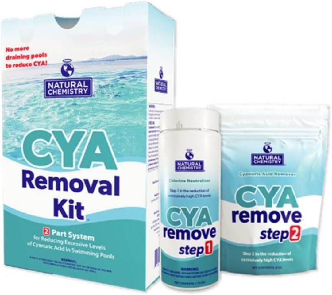 CYA Cyanuric Acid Removal Kit - Reduce Stabilizer Levels Without Draining Your Pool