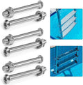Stainless Steel Pool Ladder Tread Hardware Kit – Saddle Nut & Bolt Set