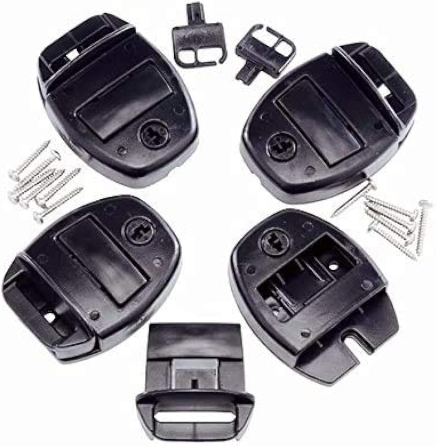 Spa Cover Lock Clip Set – Button-Release Locking System for Hot Tubs