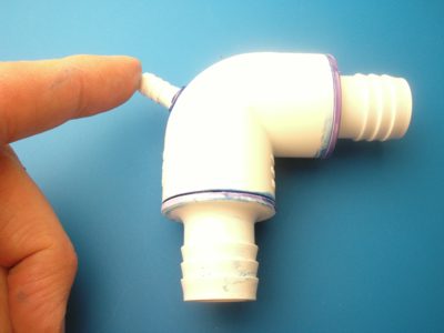 Jacuzzi® FM Drain Elbow – Replacement Spa Drain Plumbing Fitting