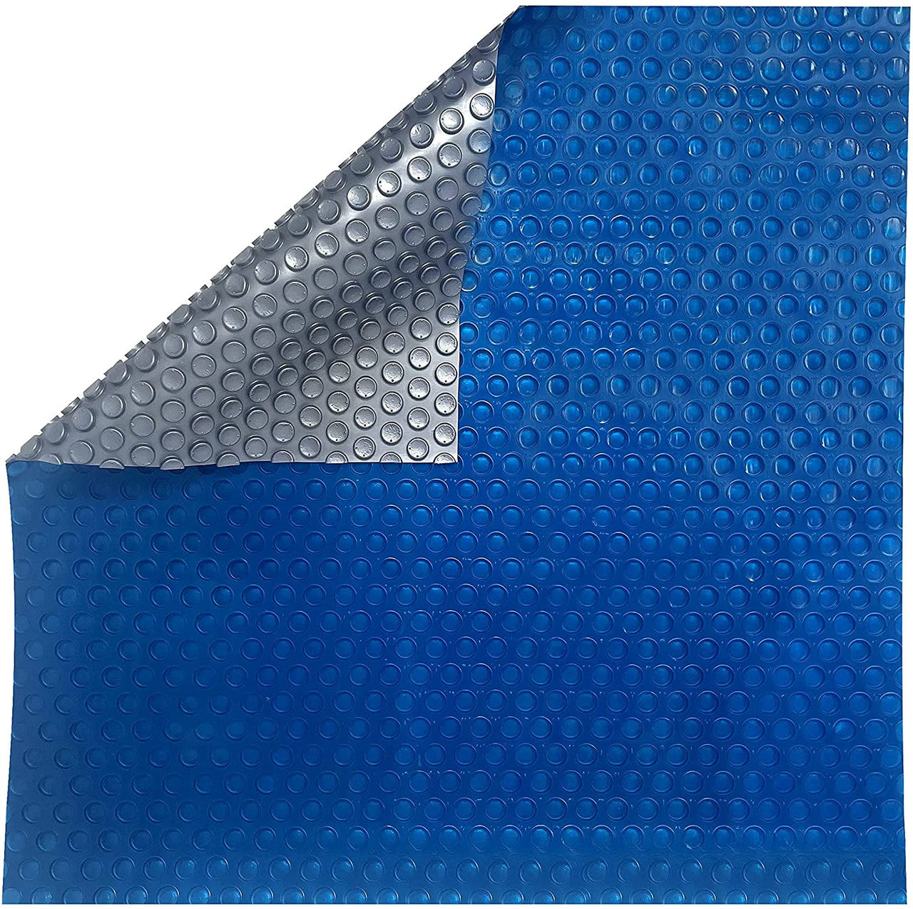 Solar Blanket 24' x 40' Rectangle 11 Mil Silver/Blue Pool Solar Cover 4-Year Warranty