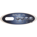 Balboa VL200 4-Button Keypad Overlay – Replacement Control Label (11095)