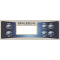 Balboa TP500 Keypad Overlay – Jets / Aux / Light Configuration