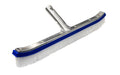 18" Pool Brush with Poly Bristles & Metal Back – Heavy-Duty Wall & Floor Cleaner