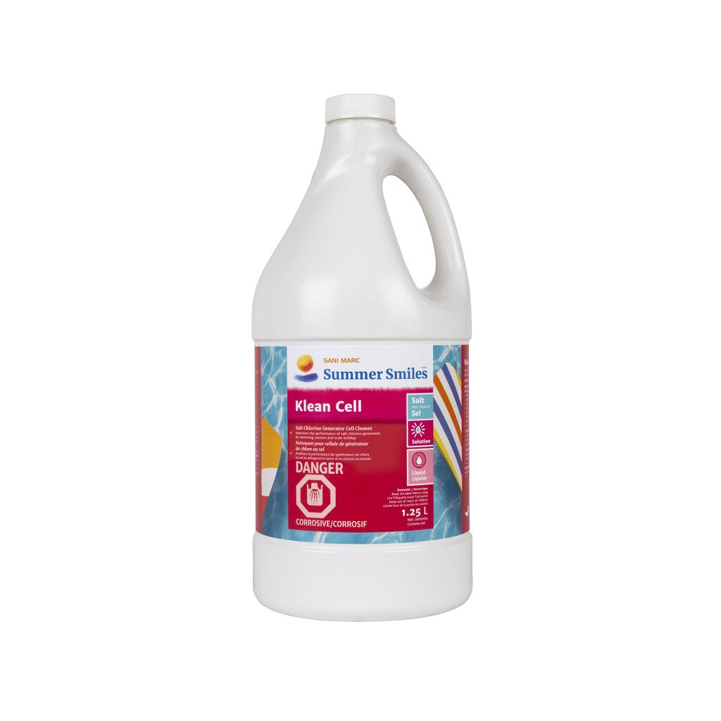 Summer Smiles Klean Cell – Salt Cell Cleaner for Saltwater Pools (1.25 L)