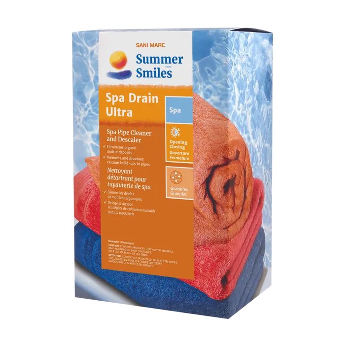 Summer Smiles Spa Drain Ultra – Fast-Acting Spa System Cleaner