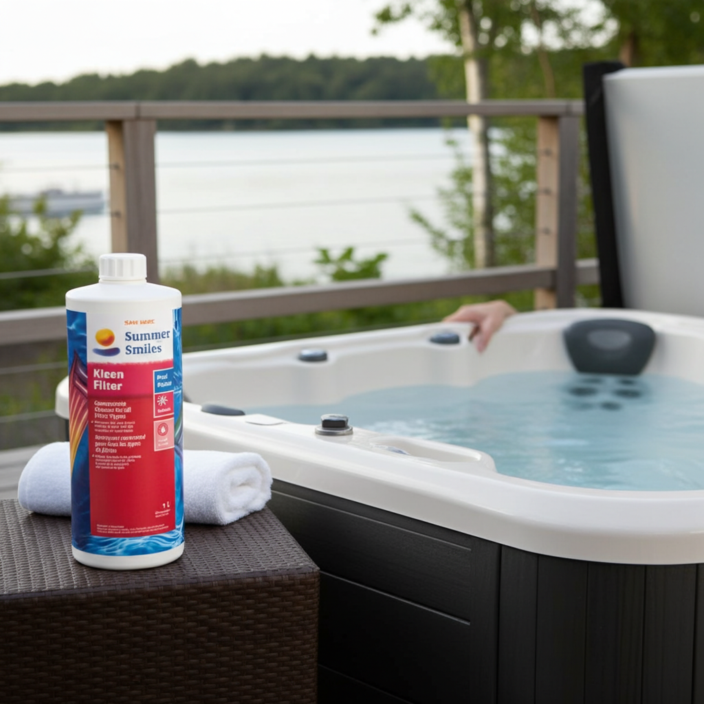 Summer Smiles Klean Filter - Filter Cleaner for Pools & Spas (1 L)