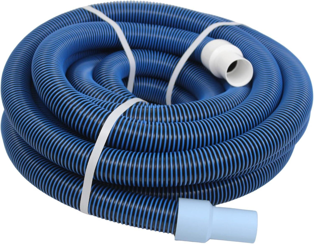 Sunflex 30' x 1½" Pool Vacuum Hose with Swivel – Blue/Black