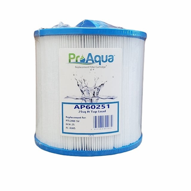PTL20W-SV-P4 Softub Screw-On Spa Filter Replacement | 6" x 5-1/2" Hot Tub Cartridge