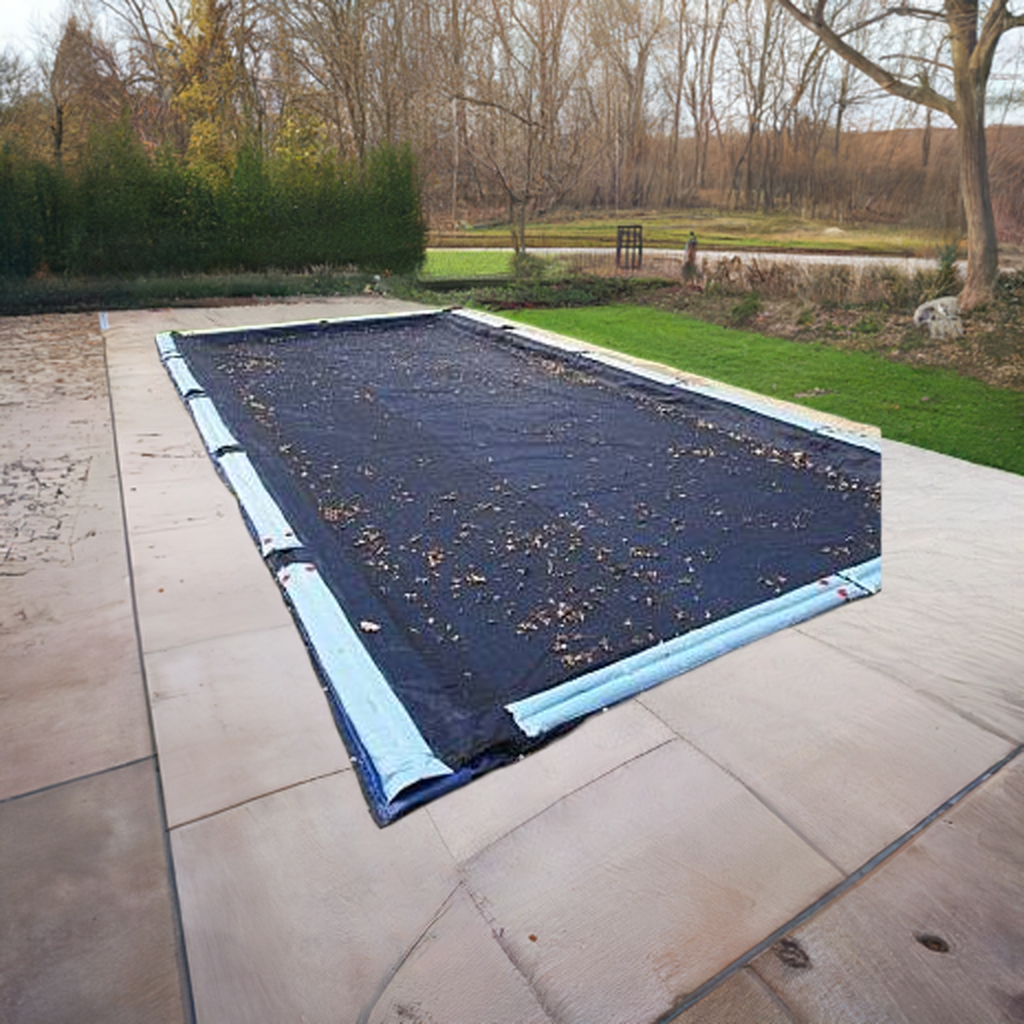 Pool Mate Super 30' X 50' Rectangle In-Ground Swimming Pool Winter Cover – Imperial Blue, 10-Year Warranty