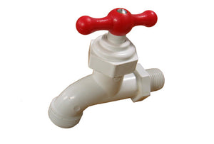 1/2" MPT Hose Bib – 0203-05 Brass Drain Valve for Pool & Spa Applications