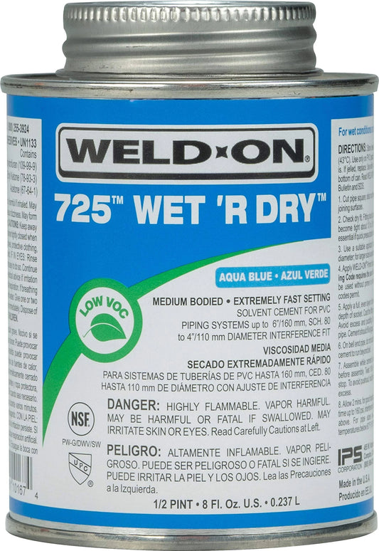 Wet R Dry PVC Cement