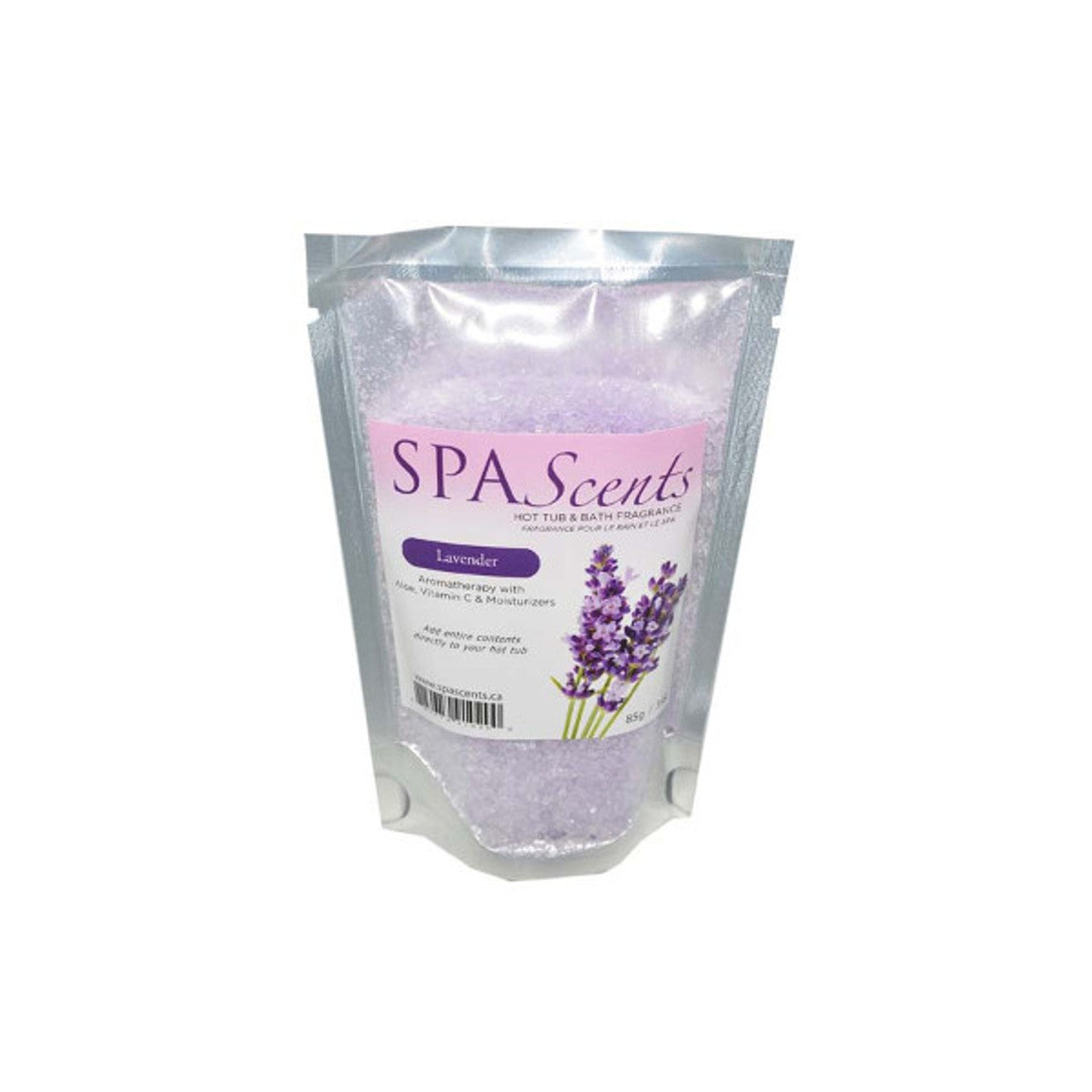 SpaScents Lavender Aromatherapy Crystals – 482g (17 oz) for Hot Tubs & Spas