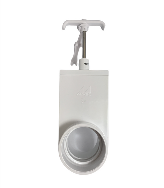 2" PVC Knife Valve – Magic Unibody Slip x Spigot