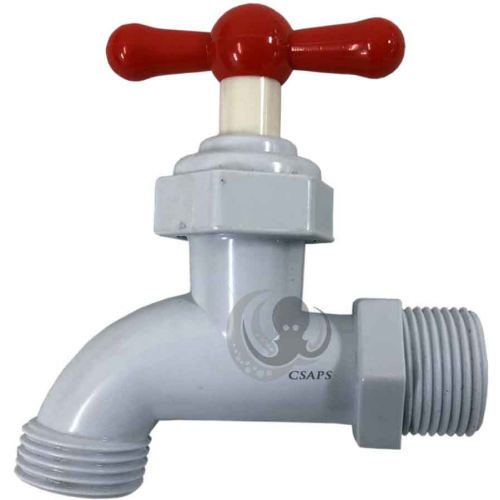 3/4" MPT Hose Bib – Male Pipe Thread Water Shutoff Valve (SKU 0203-07)