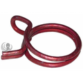 3/4" Clear Vinyl Hose Clamp – Stainless Steel (DW-17ST-2D)