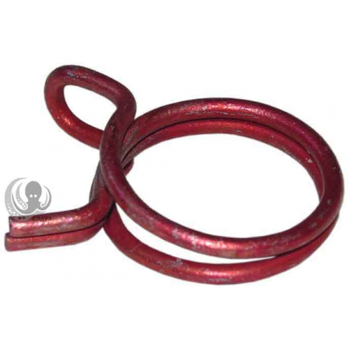 3/4" Clear Vinyl Hose Clamp – Stainless Steel (DW-17ST-2D)