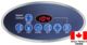 3" x 6" Oval Control Panel – MMD/CTI 7-Button Potted Keypad