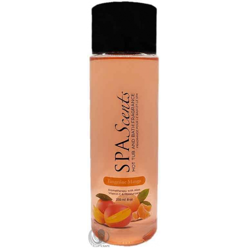 SpaScents Tangerine Mango Hot Tub & Bath Fragrance – 8 oz Liquid Aromatherapy