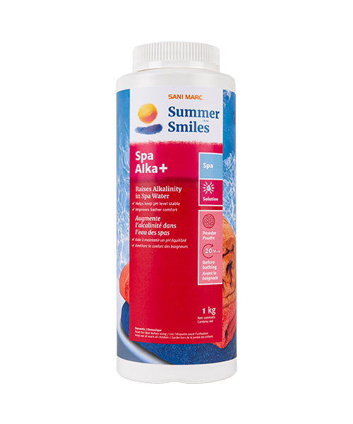 Summer Smiles Spa Alka + – Total Alkalinity Increaser for Spas (750 g)