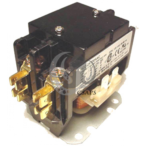 DPST Contactor – 30 Amp, 120V Coil (Double Pole, Single Throw)