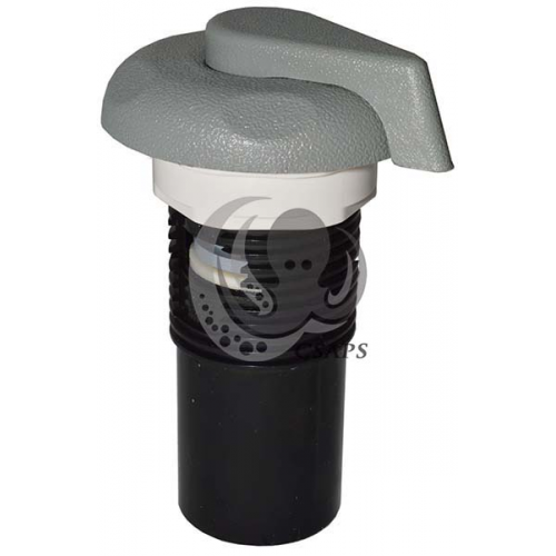 Waterway Air Control – 5-Point Scalloped Style (Grey, 1" Plumbing)