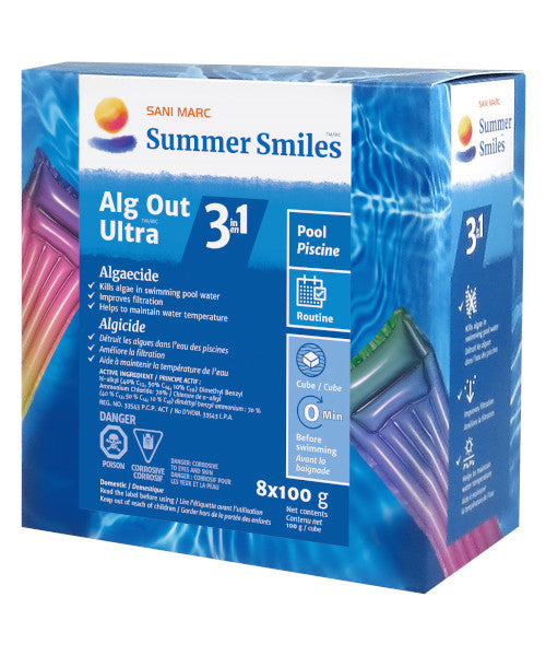 Summer Smiles Alg Out Ultra 3 in 1 Tablets (8 x 100 g)