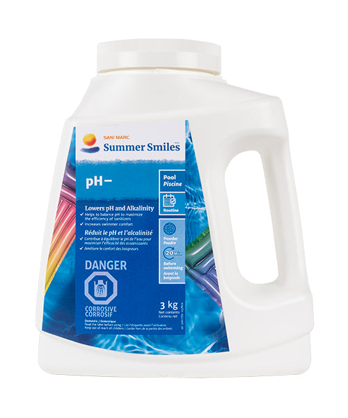 Summer Smiles ph- - pH Reducer for Pools (3 kg)