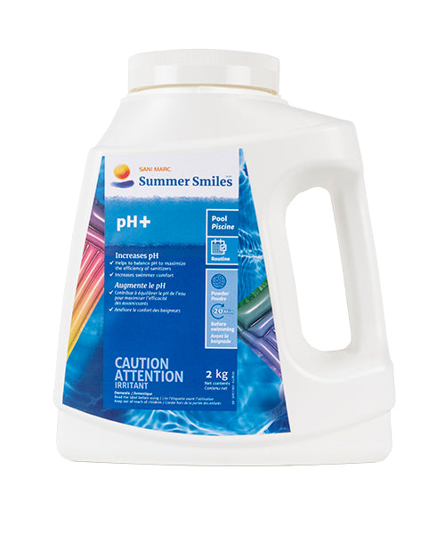 Summer Smiles pH + – pH Increaser for Pools (2 kg)
