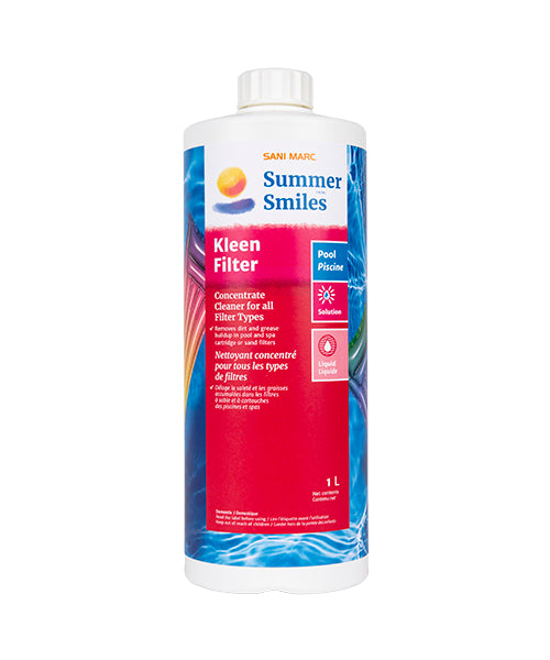 Summer Smiles Klean Filter - Filter Cleaner for Pools & Spas (1 L)
