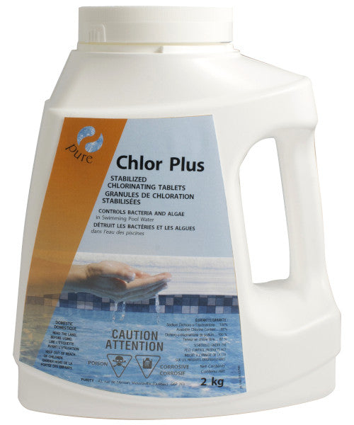 Pure Chlor Plus: Stabilized Chlorinating Granules