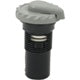 1" Air Control Valve – Top-Access, Scalloped Grey Spa Jet Control