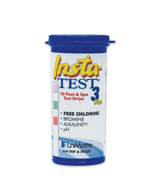 Insta-Test 3 Plus Blister Card - Chlorine, Bromine, Alkalinity, PH Testing