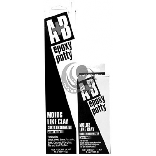 White Epoxy Putty – 14 oz Heavy-Duty Repair Compound