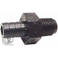 672-4350 Barbed Adapter – 3/8" Hose Barb x 1/4" MPT Fitting