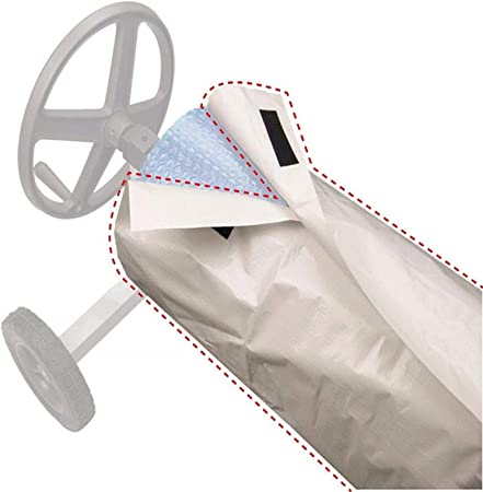 Solar Blanket Protection Cover – 17' UV-Resistant Cover for Pool Solar Reels