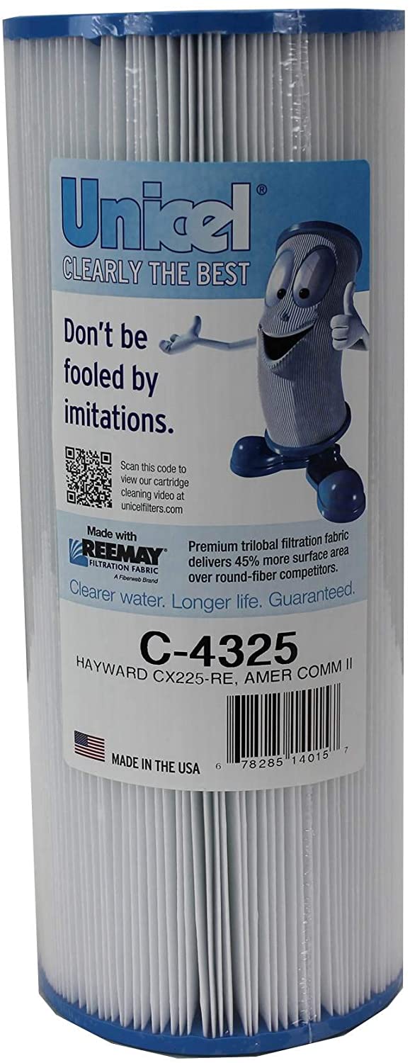 Unicel C-4325 Spa Filter Cartridge – 25 Sq. Ft. Replacement for Hayward and More