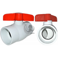 2" PVC Ball Valve – Socket x Socket (No Unions)