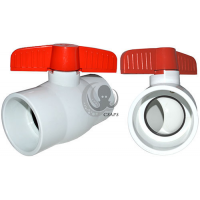 2" PVC Ball Valve – Socket x Socket (No Unions)