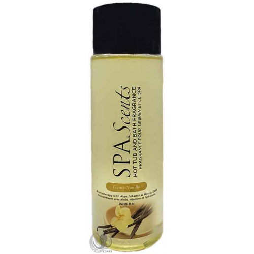 SpaScents French Vanilla Hot Tub & Bath Fragrance – 8 oz Liquid Aromatherapy