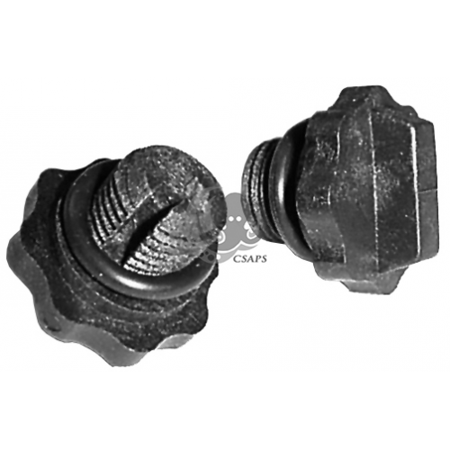 Drain Plug (No O-Ring) – 1/4" Thread, 2-Pack for Magnum & LRC Pumps
