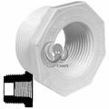 Reducing Bushing 2" MPT x 1-1/2" FPT – PVC Threaded Plumbing Adapter