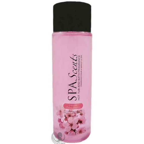 SpaScents Japanese Cherry Blossom Hot Tub & Bath Fragrance – 8 oz Liquid Aromatherapy